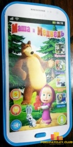 детский телефон Маша и медведь