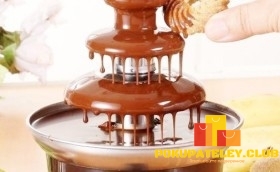 шоколадный фонтан фондю