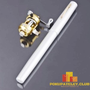 удочка сувенир в форме ручки с катушкой