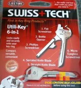 карманный мультитул Swiss+Tech Utili Key 6 в 1
